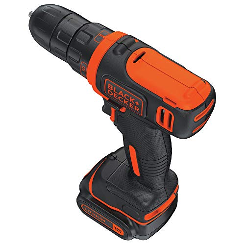 BLACK+DECKER 12V MAX Drill & Home Tool Kit, 60-Piece (BDCDD12PK) - Image 2