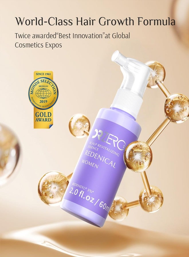 DRZERO DR ZERO Women's Hair Growth Serum with 3% Redensyl – Japanese Hair Loss Treatment for Thinning Hair, Scalp Care, Clinically Tested, Nano-Capsule Technology, 60ml (Pack of 1) - Image 2