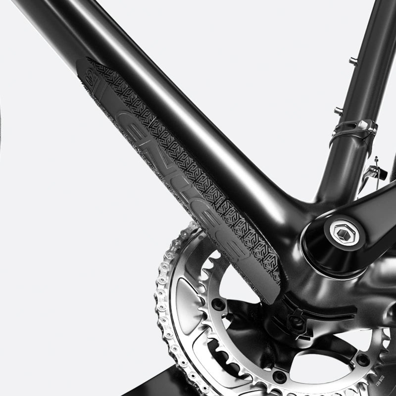 ENLEE Mountain Bike Down Tube Frame Protector, 3M MTB Bicycle Frame Guard - Protect The Bike from Collision and Scratch (Black 2) - Image 5