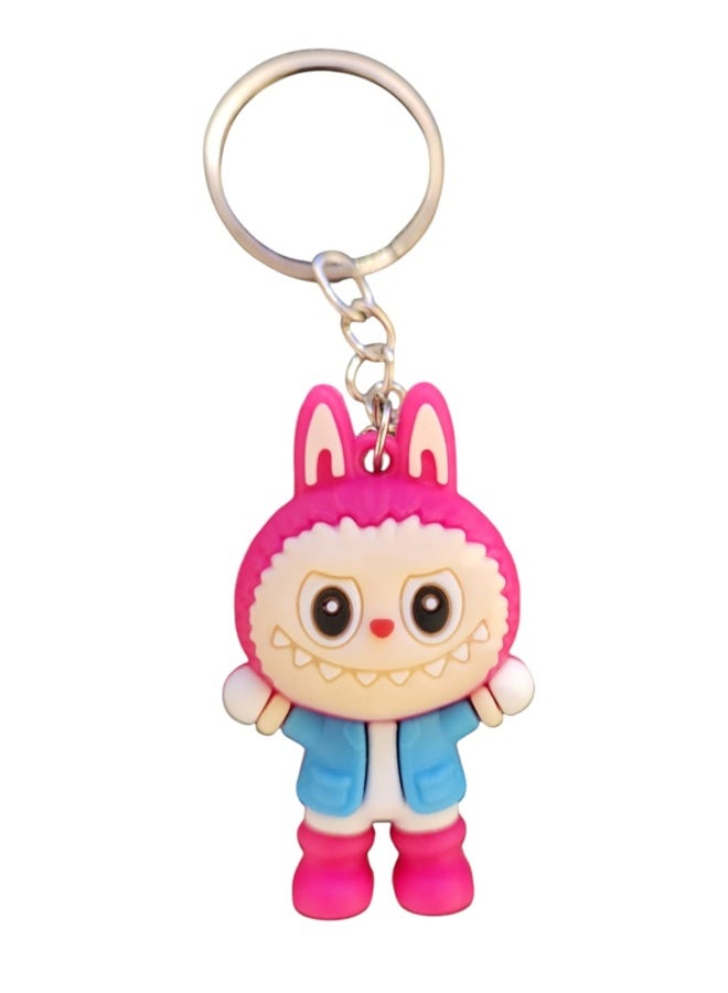Labubu Plastic Keychain  - Image 1