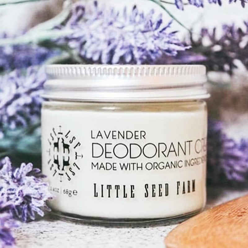 Little Seed Farm All Natural Deodorant Cream - Lavender - Aluminum Free Deodorant for Women or Men, Net Wt. 2.4oz | 68g - Image 4