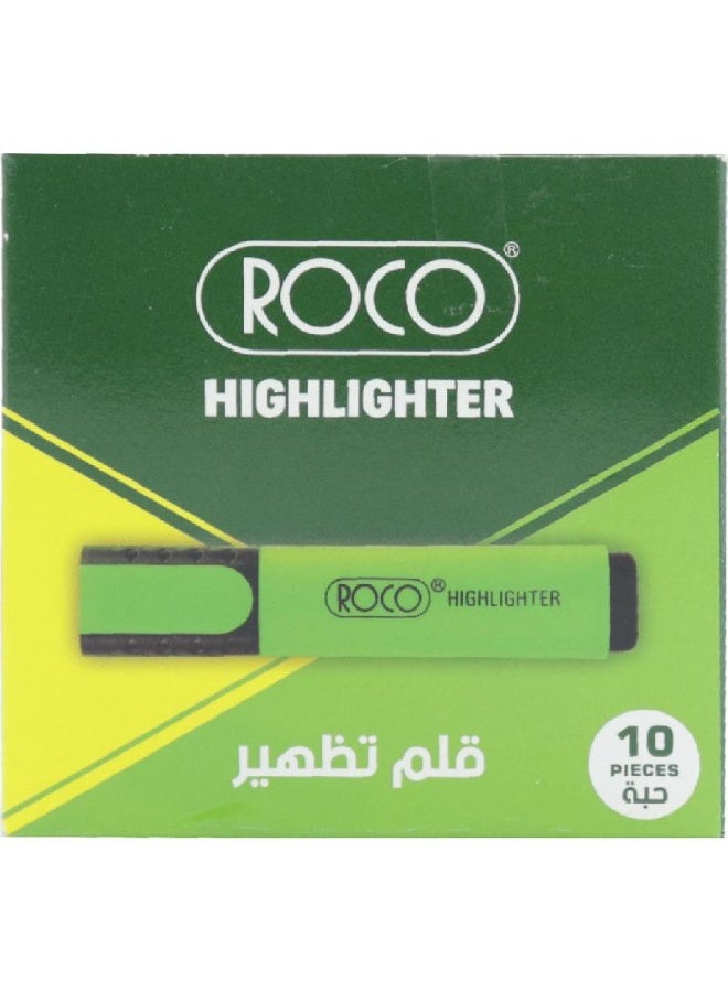 روكو قلم تمييز باللون الأخضر - Image 1