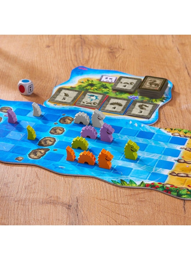 HABA Water Dragons: Kids Board Game and Fast-Paced Dice Game with Wooden Components for Ages 5 and up, Made in Germany - Image 3