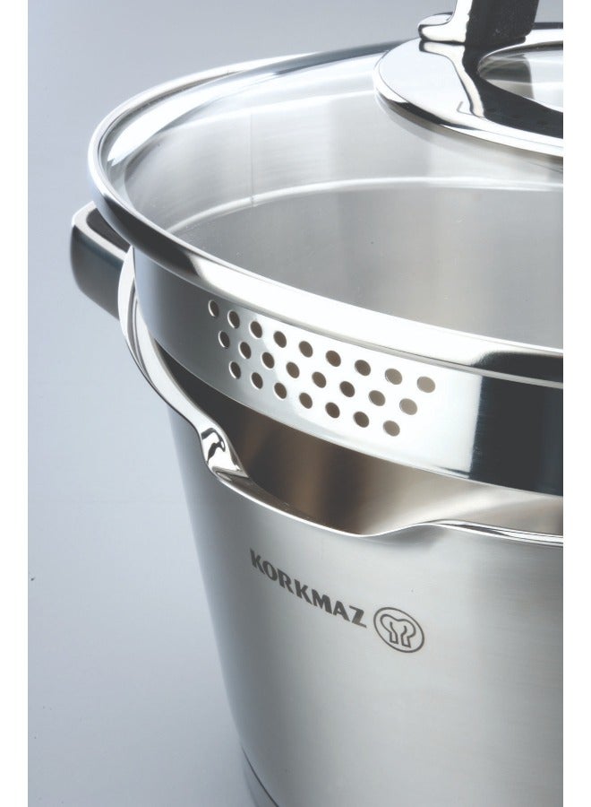 Korkmaz Korkmaz Steama 8 Piece Cookware Set - Image 5