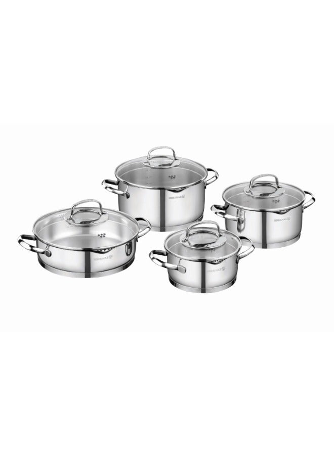 Korkmaz Korkmaz Steama 8 Piece Cookware Set - Image 1