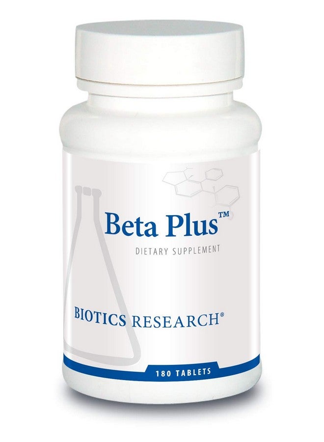 Biotics Research مكمل إنزيمات الهضم من بيولوجيا الأبحاث بيتا-بلس™ أملاح الصفراء الغذائية لإنتاج الصفراء بدون مرارة - يدعم وظيفة الكبد العامة، يساعد في هضم الدهون، يوفر بيتاين 180 قرص - Image 1