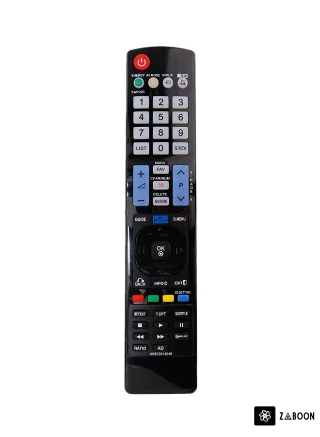 Zaboon Remote Control For LG 3D Smart LCD Black