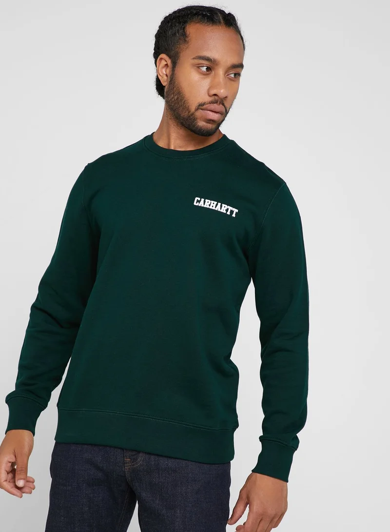 Carhartt WIP College Script Sweatshirt