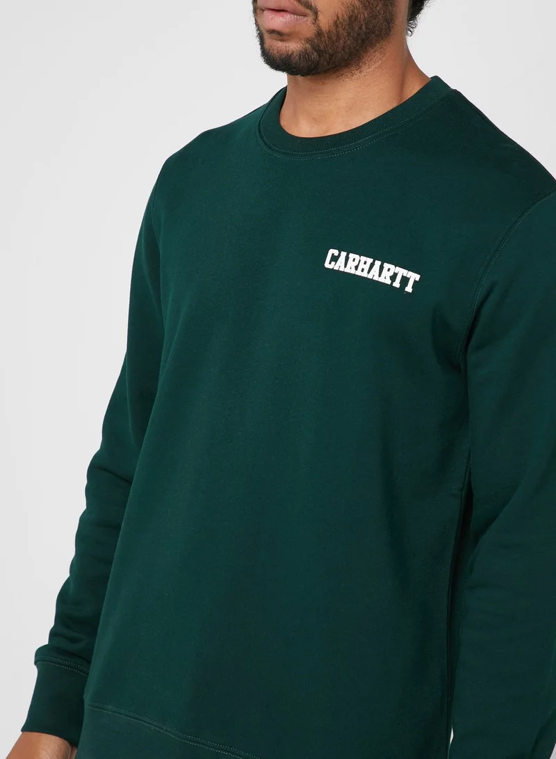 Carhartt WIP College Script Sweatshirt