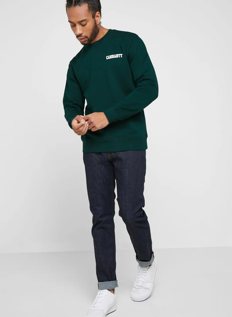 Carhartt WIP College Script Sweatshirt