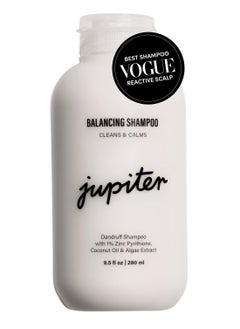 JUPITER Jupiter Anti Dandruff Shampoo For Women & Men - Physician-Formulated For Flaky, Itchy, Oily, Dry Scalp - Vegan, Sulfate Free - Color Safe & Paraben Free Anti-Dandruff Shampoo With Zinc - 9.5 fl oz  - Image 1