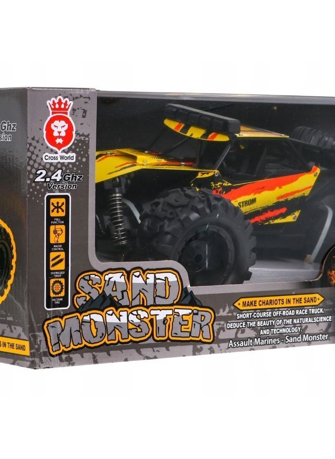 Generic - Sand Monster Assault Marines 1:12 Off Road Vehicle with Remote Control - 699-150 - Image 1