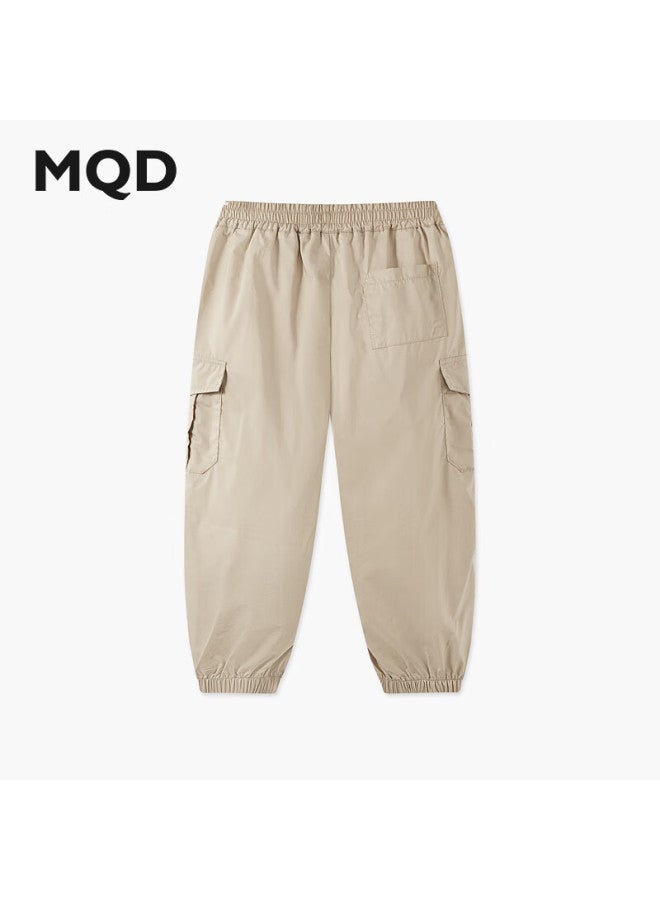 Mqd (Mqd) Boys' Summer New Outdoor Camping Lightweight Mosquito-Proof Pants Loose-Fit Cuffed Casual Pants - Image 1