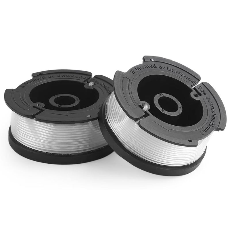 HASTHIP سلك جز العشب ® / سلك قاطع الأعشاب لاستبدال BLACK+DECKER، 30 قدم سلك جز الأعشاب النايلون - سلك/بكرة عالمية لـ AF-100AF-100-3ZPAF-100-BKP - ملحقات قاطع الفرشاة - Image 1