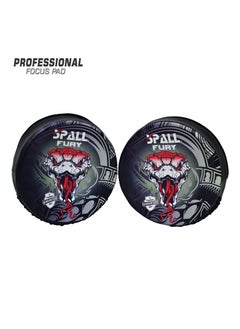 Spall Spall Boxing Pads Focus Mitts PU Leather Training Pads Hand Target For Coaching In Boxing MMA Kickboxing Martial Arts Muay Thai Punching Hand Target Strike Shield  - Image 2