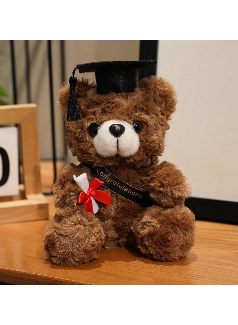 general Dr.Graduation Plush, Giant Plush Doll, Cute Animal PhD Toy, Gift for Kids, Girls, and Boys