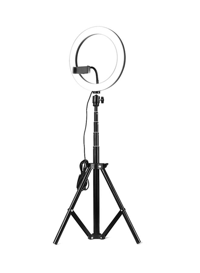 NIBEMINENT LED Selfie Camera Lamp With Telescopic Tripod Multicolour