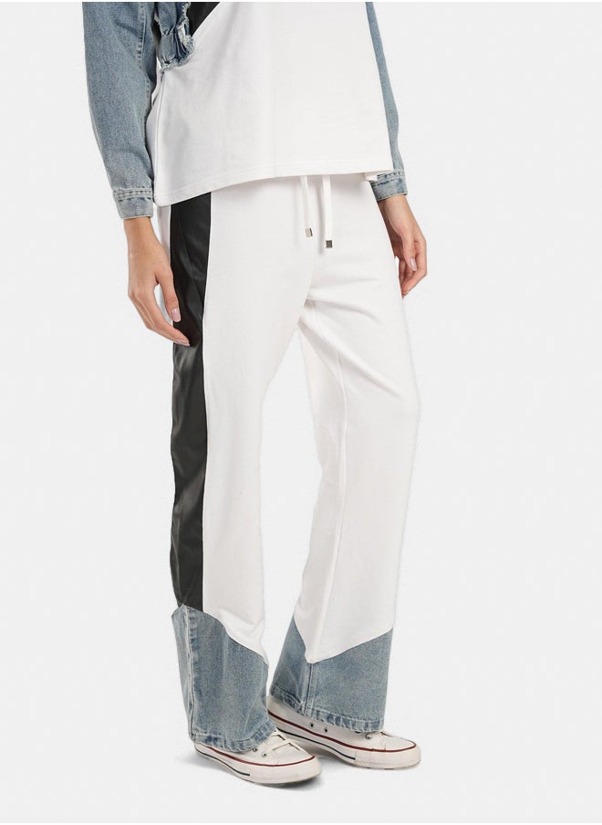 Clue Lounge Pants with Different Fabrics  - Image 1