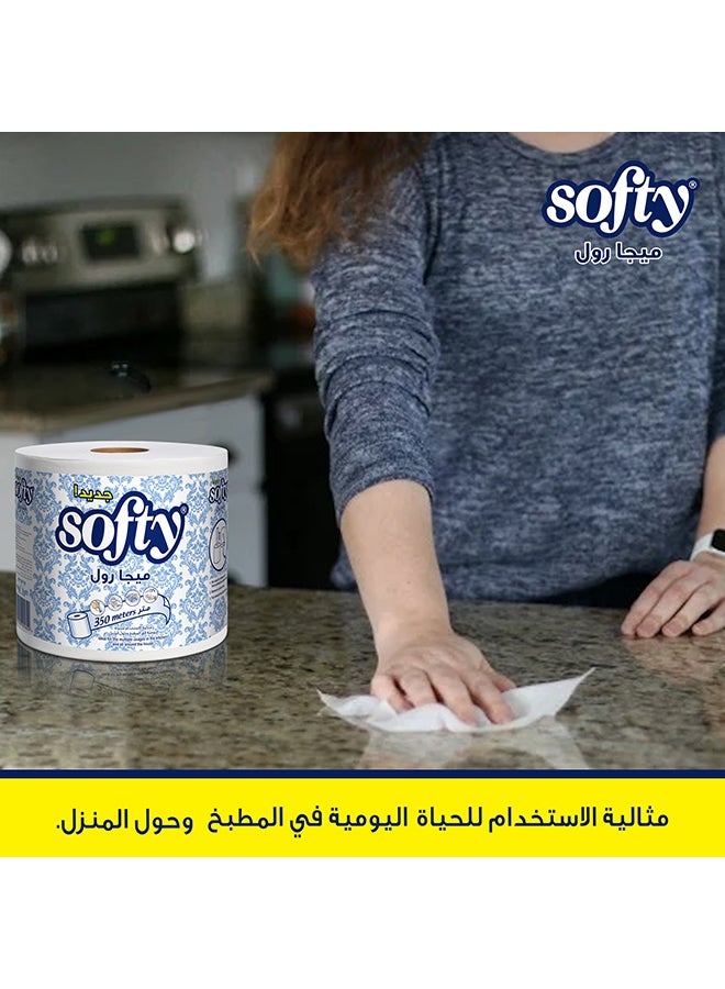 softy منشفة رول ميغا - Image 3