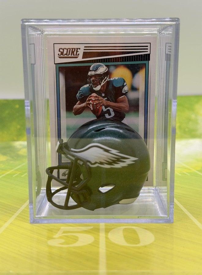 Philadelphia Eagles NFL Helmet Shadowbox w/Donovan McNabb card