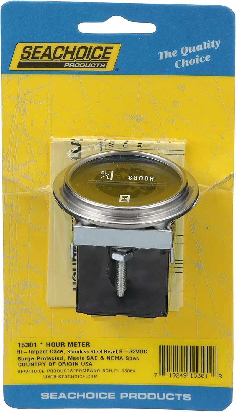 Seachoice Hourmeter Gauge for Boats - Image 4