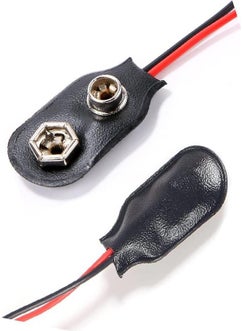 Artlantis 9 Volt Battery Holder 1 Piece 9V Battery Holder Dual 9V Battery Head Battery Holder School Hobby Electrical Experiment  - Image 4