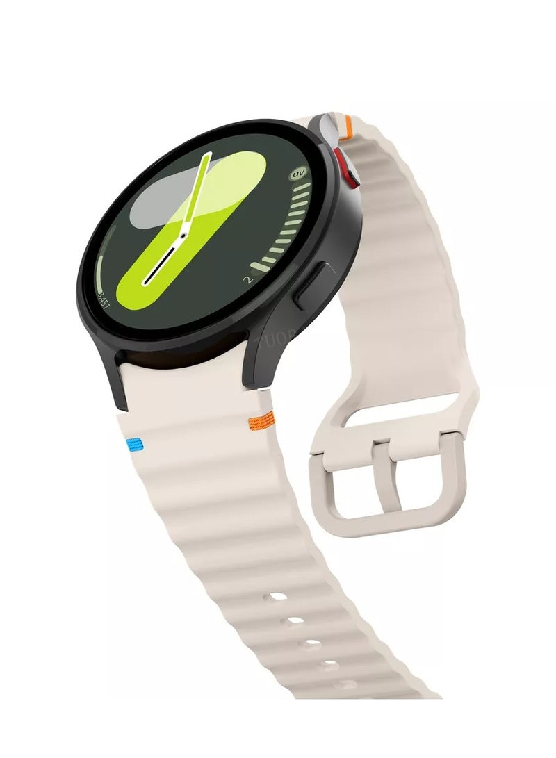 Breathable Sport Loop Band for Samsung Watch 4/5/6/7 Lightweight & Comfortable Sport Loop Strap - Image 2