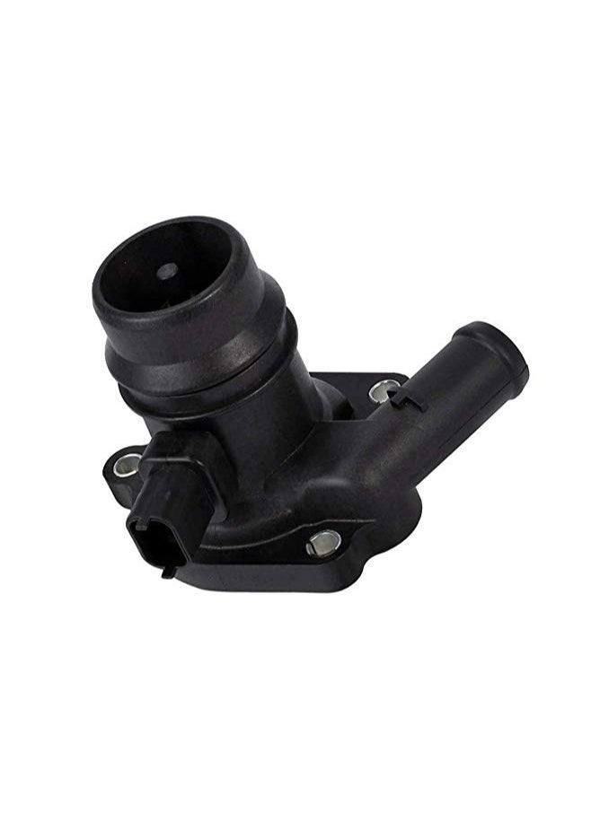55565336 Engine Coolant Thermostat Housing Assembly with Water Inlet, Fits for 2013-2016 Buick Encore 2011-2016 Chevy Cruze 2012-2015 Chevy Sonic Thermostat Housing Assembly Replace 55593034 55579010