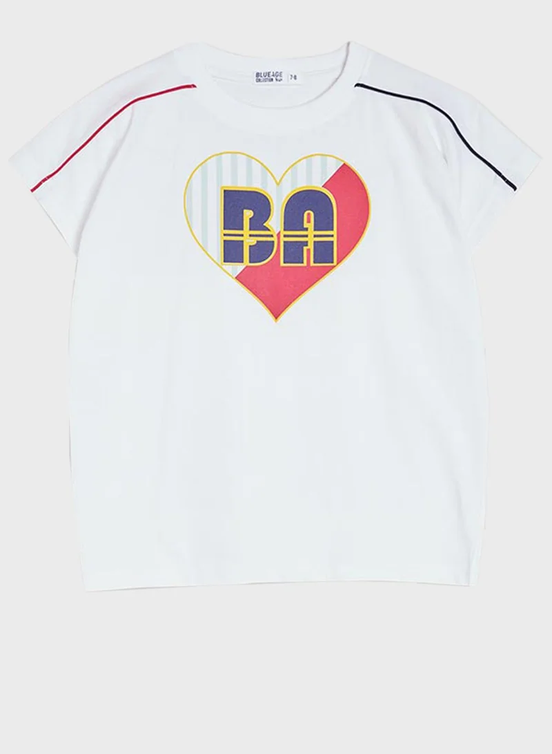 Blue Age Kids Retro Rewind T-Shirt