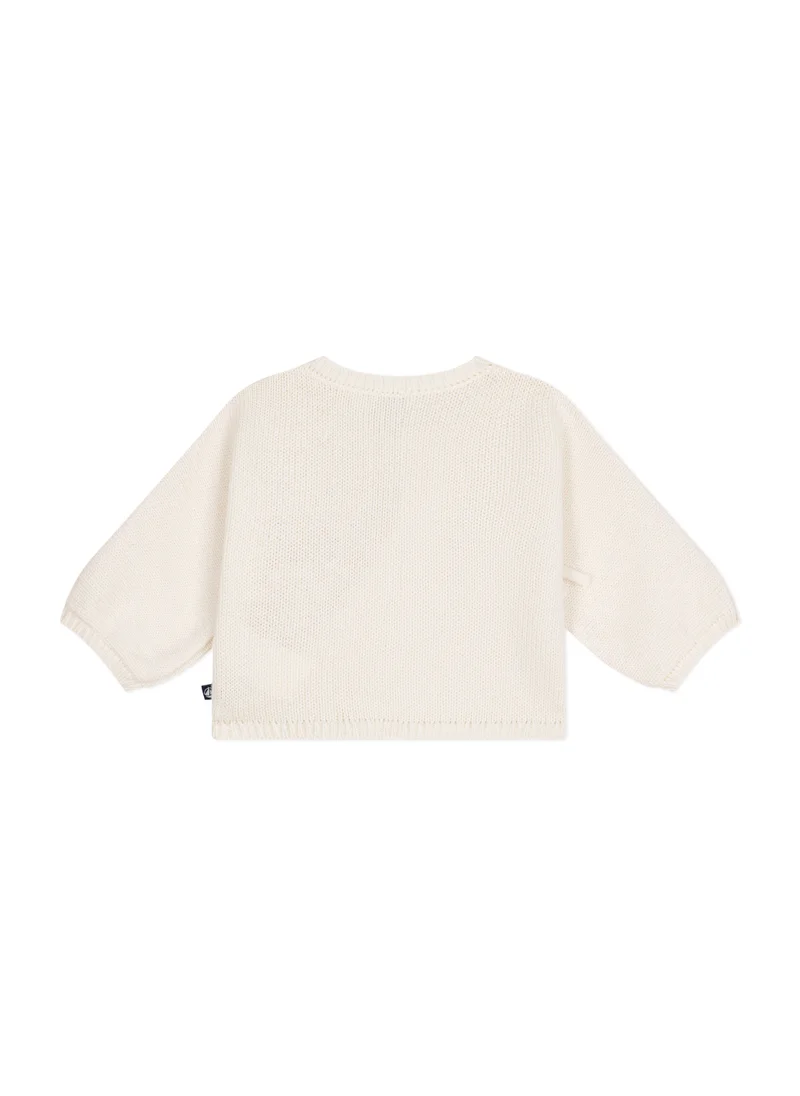 بيتي باتو Babies' wool and cotton cardigan