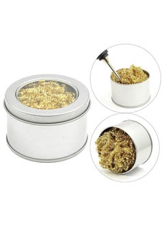 Rubik Soldering Iron Tip Cleaner Brass Wire with Stainless Steel Base (No Water Needed)  - Image 3