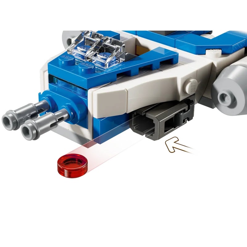 LEGO - Star Wars Captain Rex™ Y-Wing™ Microfighter 99 Pieces - 75391 - Image 3