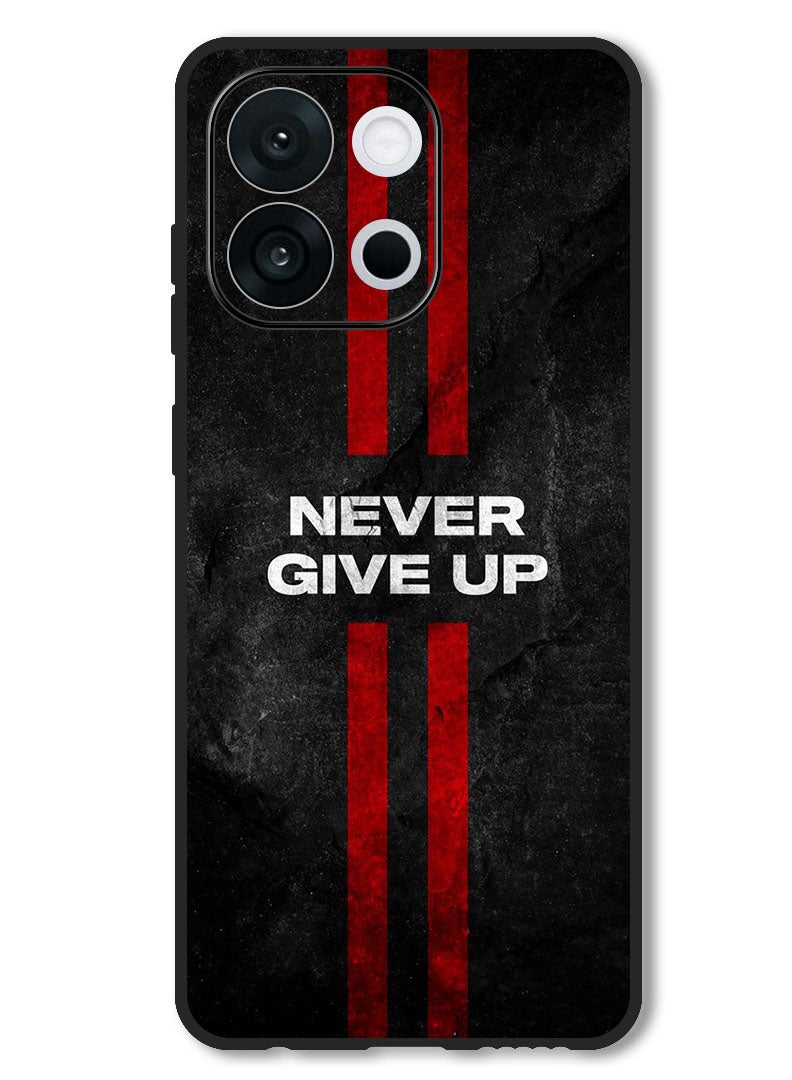 Theodor Case Compatible with OnePlus 13s 6.32 Inch Protection Shockproof Bumper Cover Never Give up stripes - Image 1