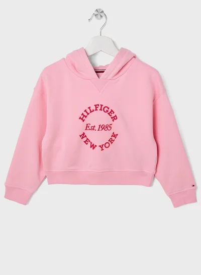 TOMMY HILFIGER Youth New York Detail Logo Hoodie