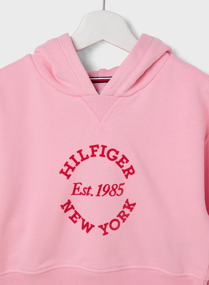 TOMMY HILFIGER Youth New York Detail Logo Hoodie