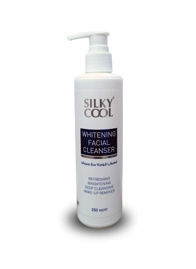 Silky Cool Facial Cleanser Whitening 350ml 