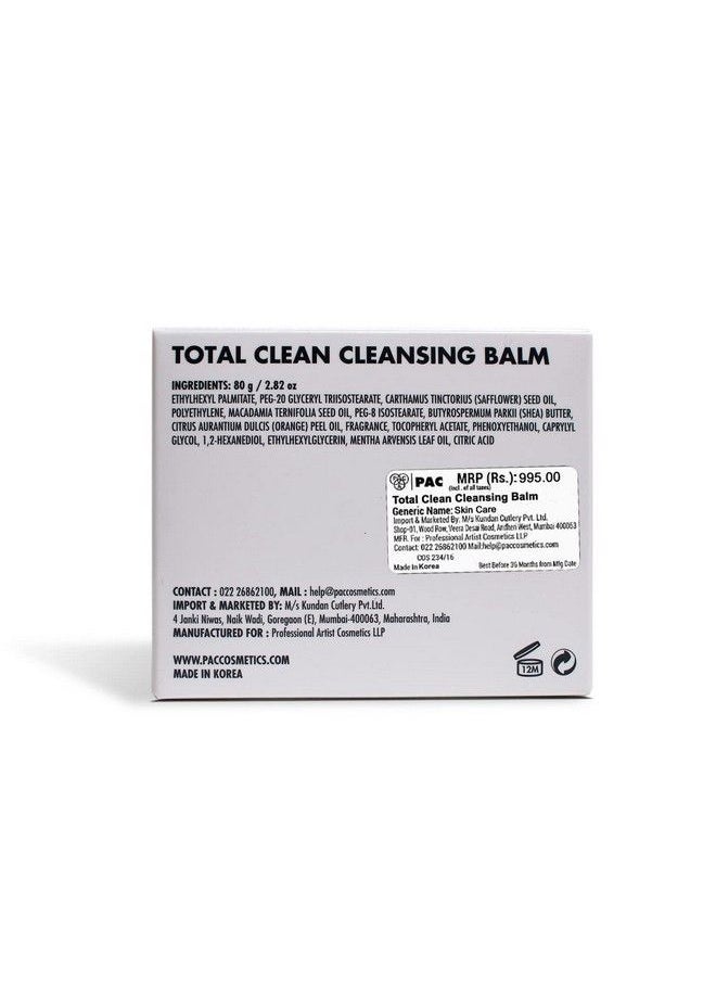 PAC - Total Clean Cleansing Balm - Image 1