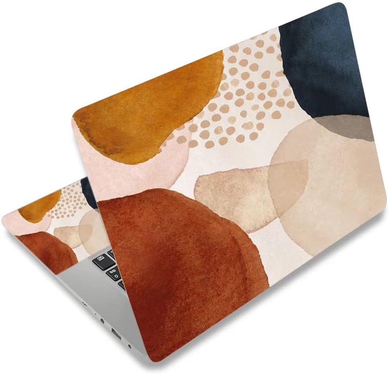 DINKY Laptop Skin Sticker Decal, 12" 13" 13.3" 14" 15" 15.4" 15.11 inch Laptop Universal Reusable Vinyl Skin Stickers Cover Art Decal Notebook PC Personalized Protector-Abstract Marble - Image 1