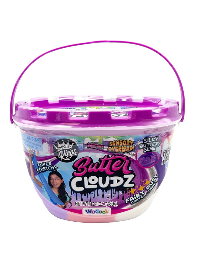WeCool - Butter Cloudz - Fairy Dust Cotton Candy Gift for Kids Girls & Boys for 4+ Ages - Image 1