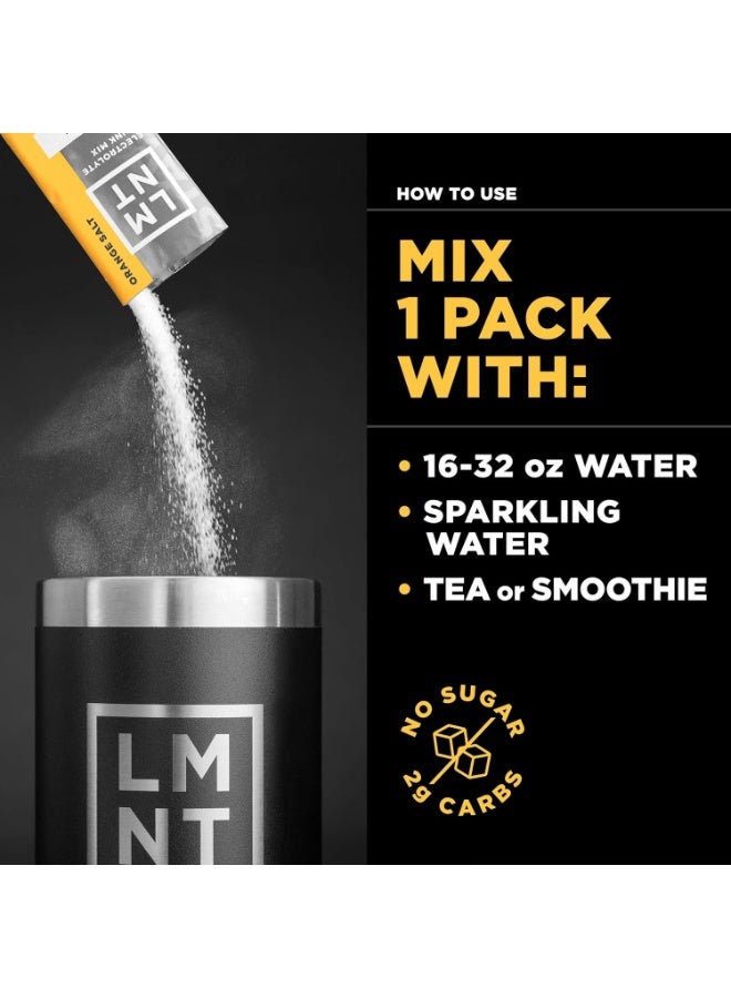 لمنت مشروب إل إم إن تي إلكتروليت خالي من السكر - ملح البرتقال - 30 حبة - Image 5