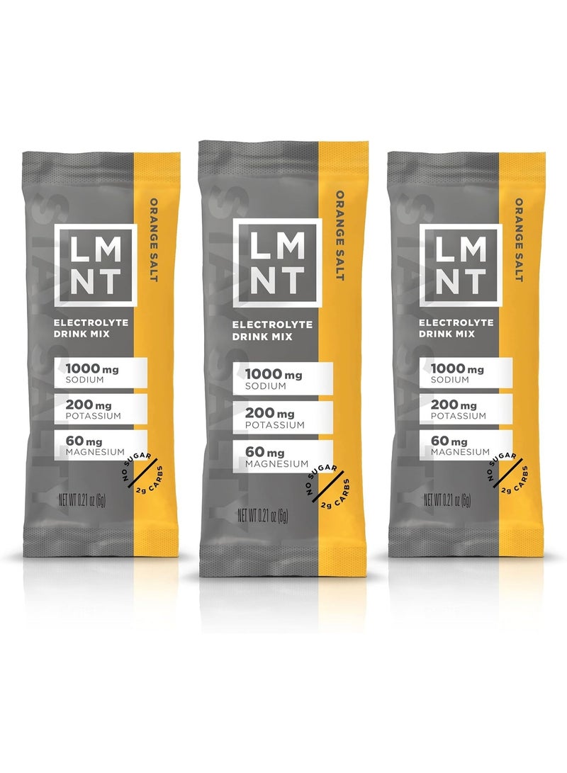لمنت مشروب إل إم إن تي إلكتروليت خالي من السكر - ملح البرتقال - 30 حبة - Image 1