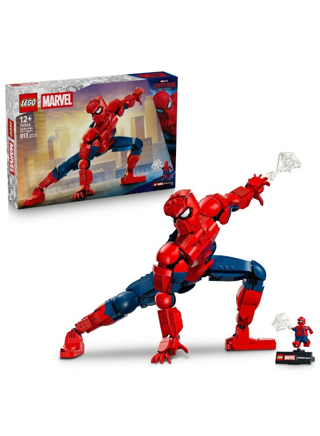 LEGO Marvel Spider-Man Hero Figure Building Toy 76346 (Age 12+, 813 Pieces) - Image 1