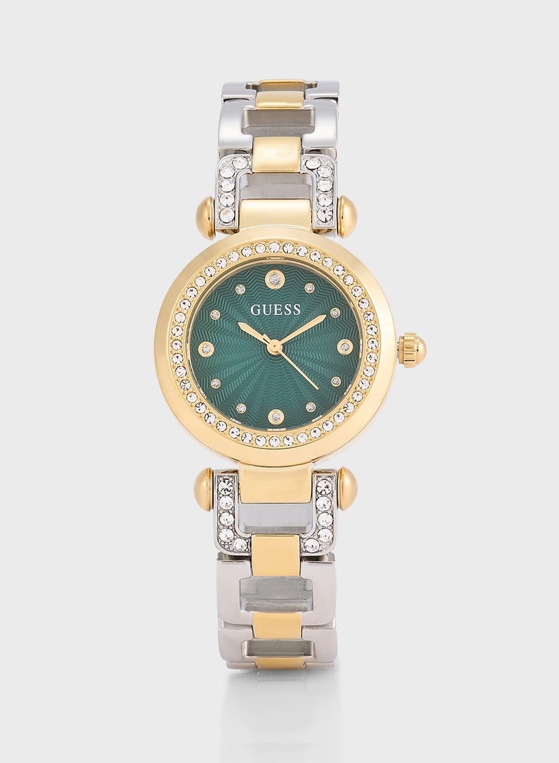 GUESS Ginger Steel Strap Analog Watch - Image 1