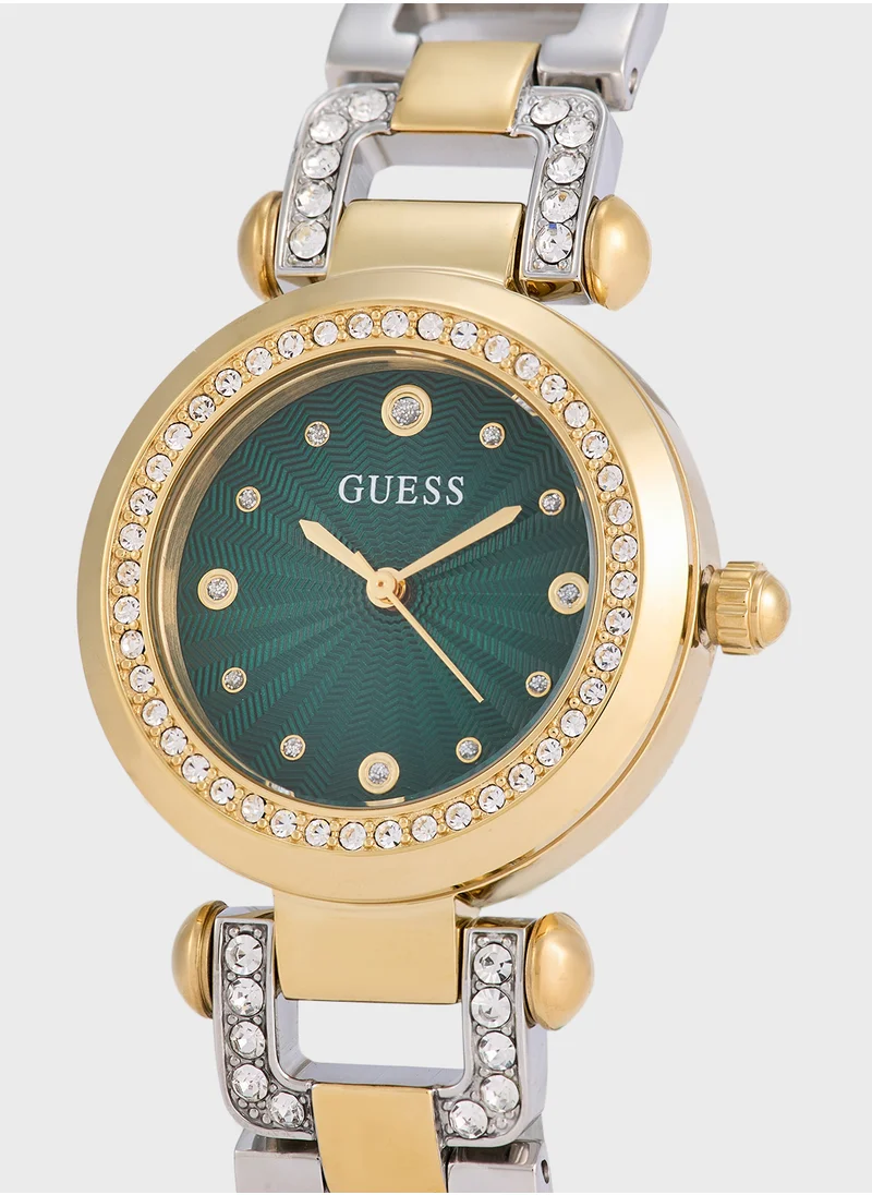 GUESS Ginger Steel Strap Analog Watch