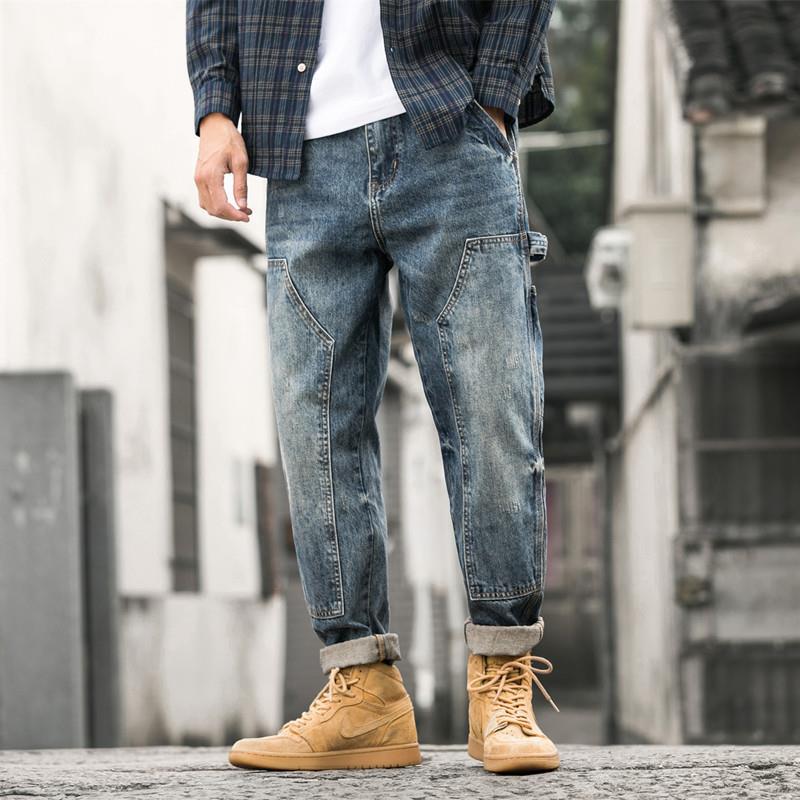 Unisex Casual Daily Denim Jeans - Image 3