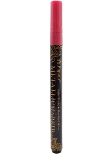 Profisher Sealing Wax Contour Touch Up Paint Pen Metallic 12 Color Options Red  - Image 4