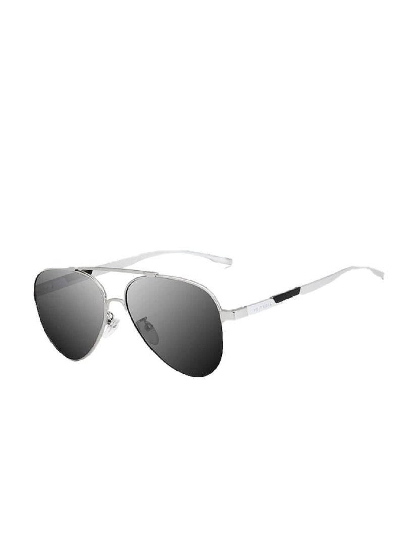 Veithdia Original VEITHDIA Sunglasses for males Polarized UV400 protection With Full Set Sun Protection Category 3 Suitable for driving car Light Weight pilot style For men  - Image 1