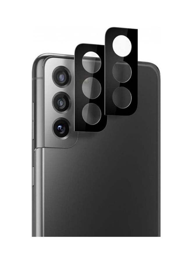 2-Pieces Samsung Galaxy S21 Plus Camera Lens Protector black - Image 1