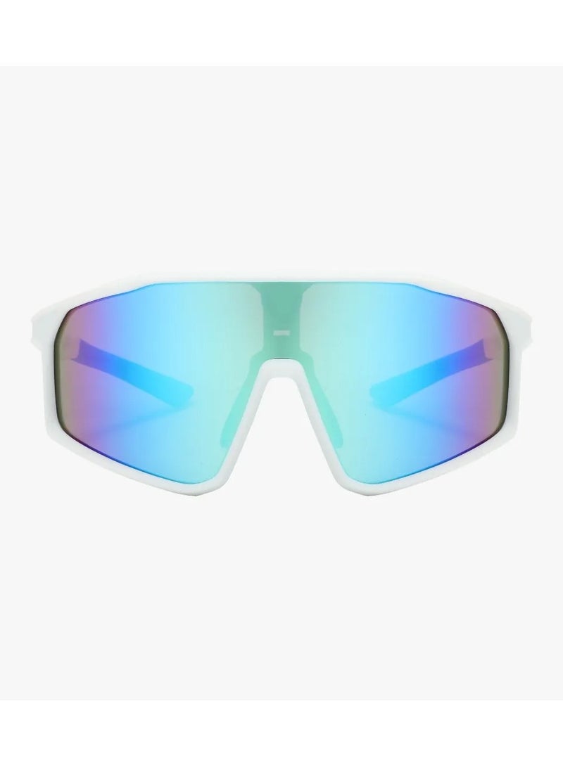 بورودو نظارات هورايزون الرياضية الخفيفة للغاية / عدسات مقاومة للخدش / تصميم خفيف الوزن / تصميم ذراع قابل للطي - أزرق - Image 1