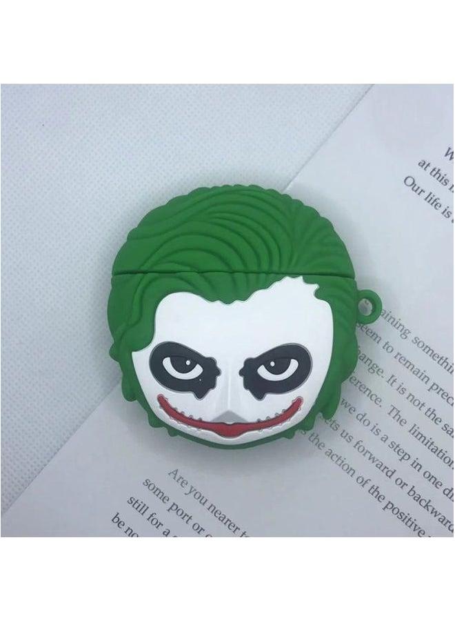 Creative Airpods Second Generation Silicone Protective Case For Apple Wireless Bluetooth Headset Cartoon Cute Soft Case-Color:F31 (with Hook)-Applicable Model:airpods 1/2 - Image 1